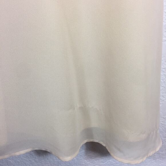 NWT Jarlo London ASOS Cream Aden Maxi Dress Lace Insert Waist Size XS/8 - Picture 10 of 12